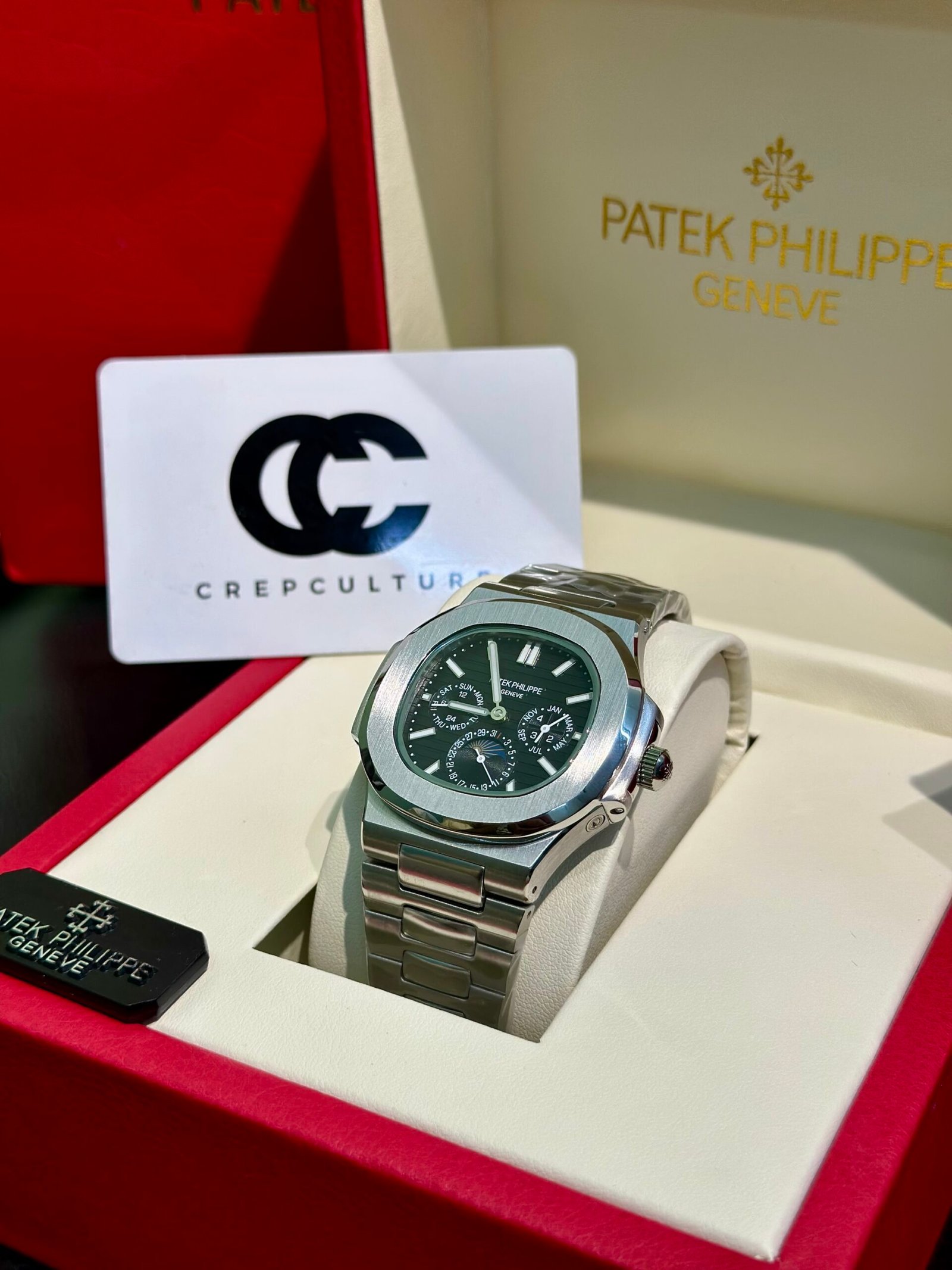 PATEK PHILIPPE AUTOMATIC CALENDAR EDITION PRIMIUM WATCH