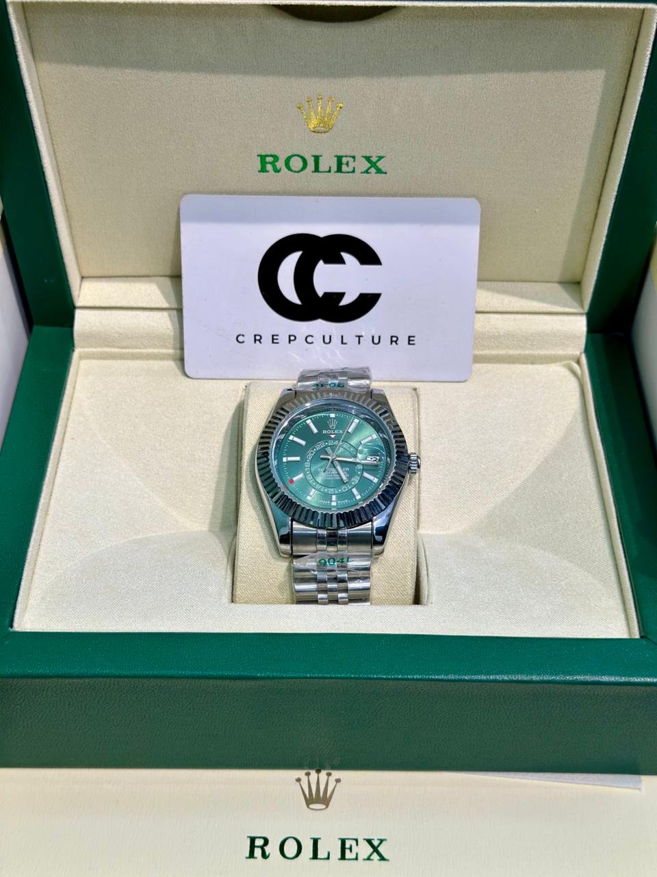 Rolex Green Sky-Dweller Premium Watch