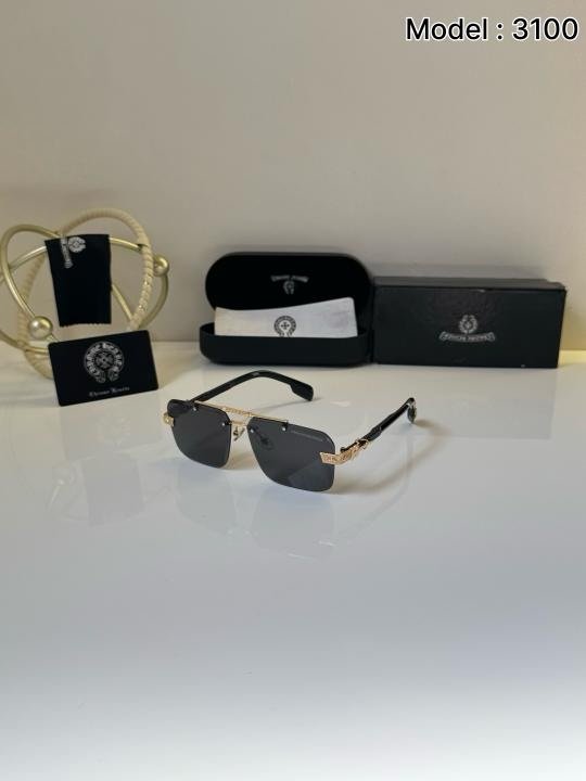 Chrome Heart 3100 Gold Black