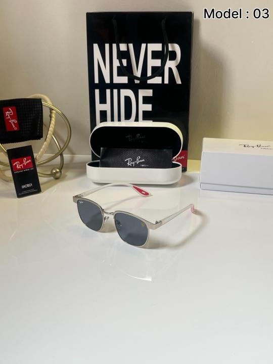 Rayban 03 Ice with Black